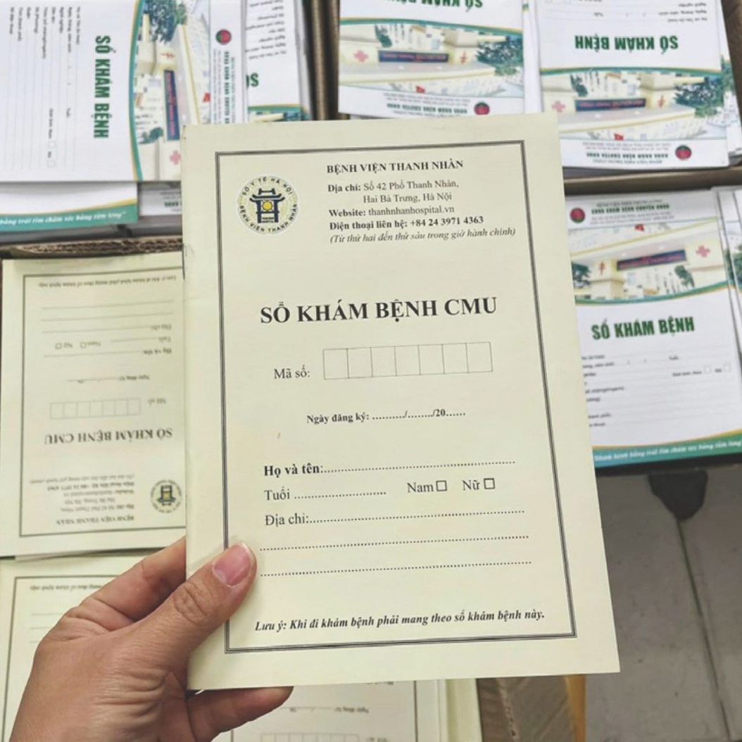 sổ khám bệnh in theo yêu cầu In An Phúc