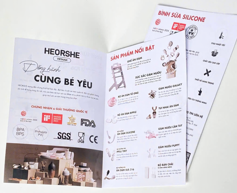 In tờ rơi sự kiện, hội chợ