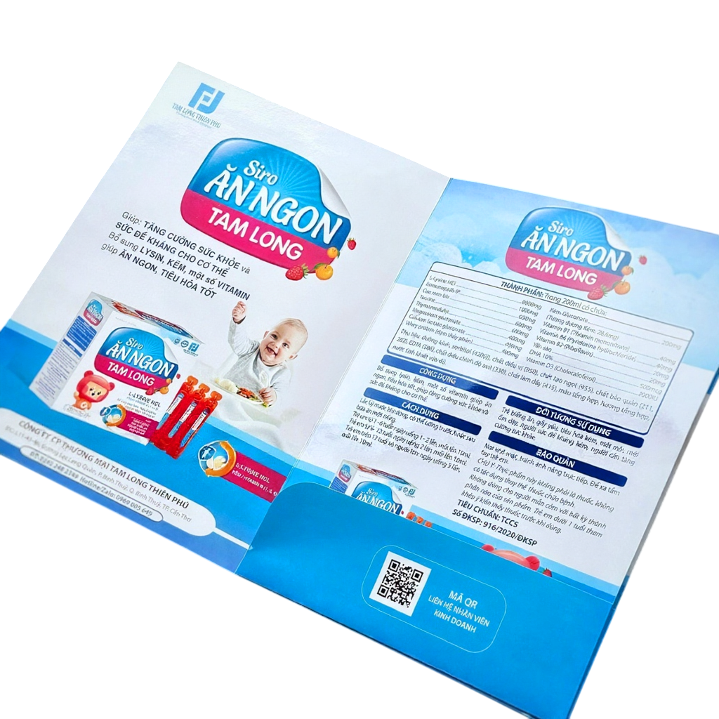 in folder giấy C300 cán màng mờ