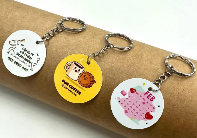 móc khóa nhựa in theo yêu cầu Thới An Quận 12