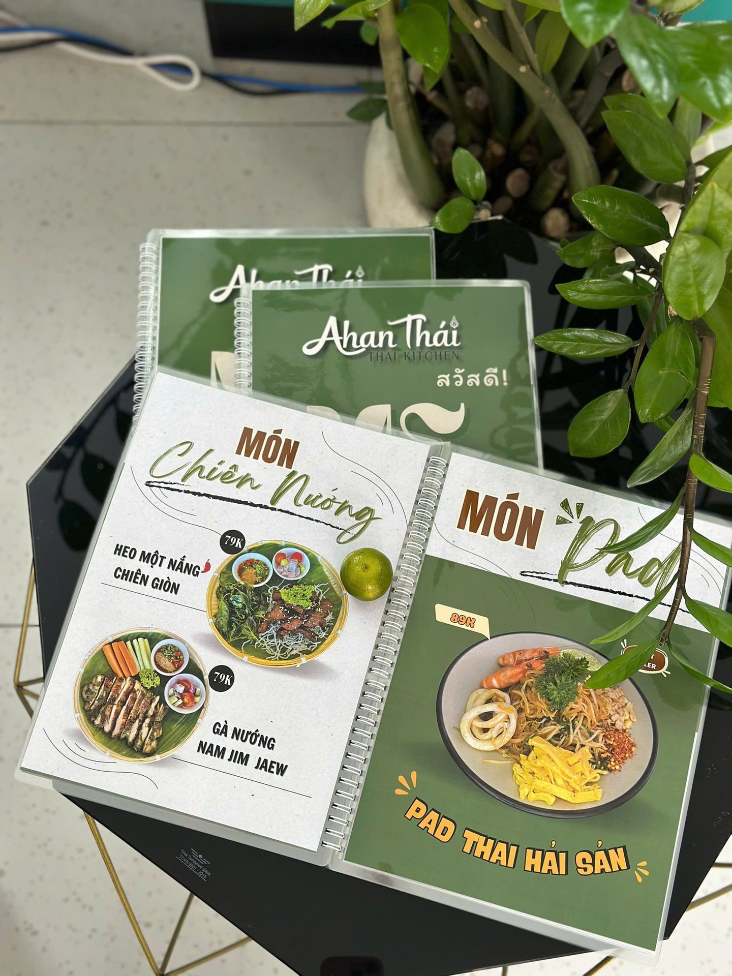 Mẫu menu quán lẩu nướng đẹp mắt tại In An Phúc