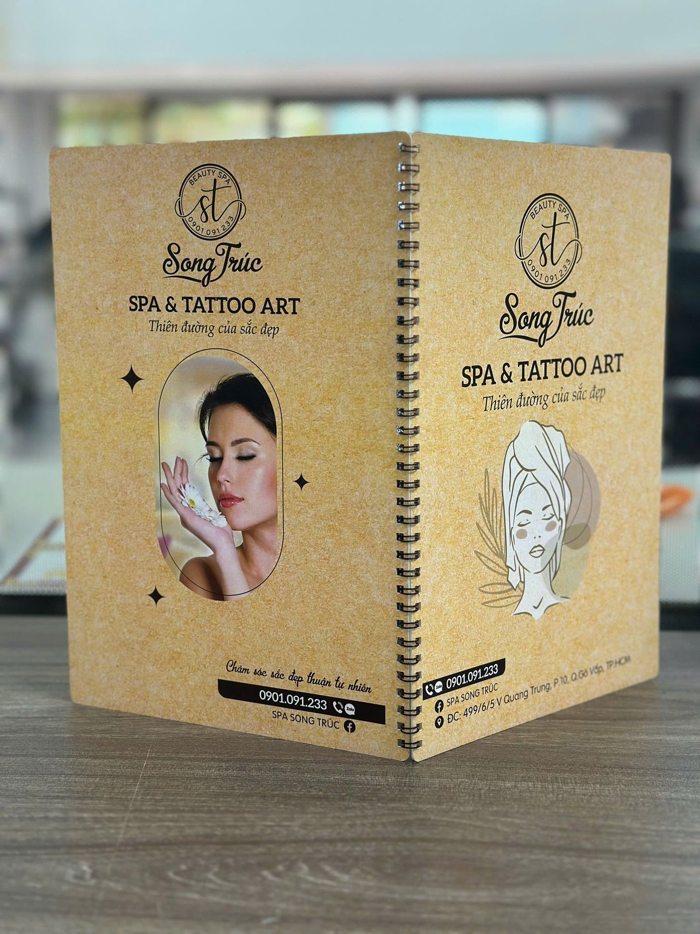 In menu quán ăn truyền thống Việt Nam