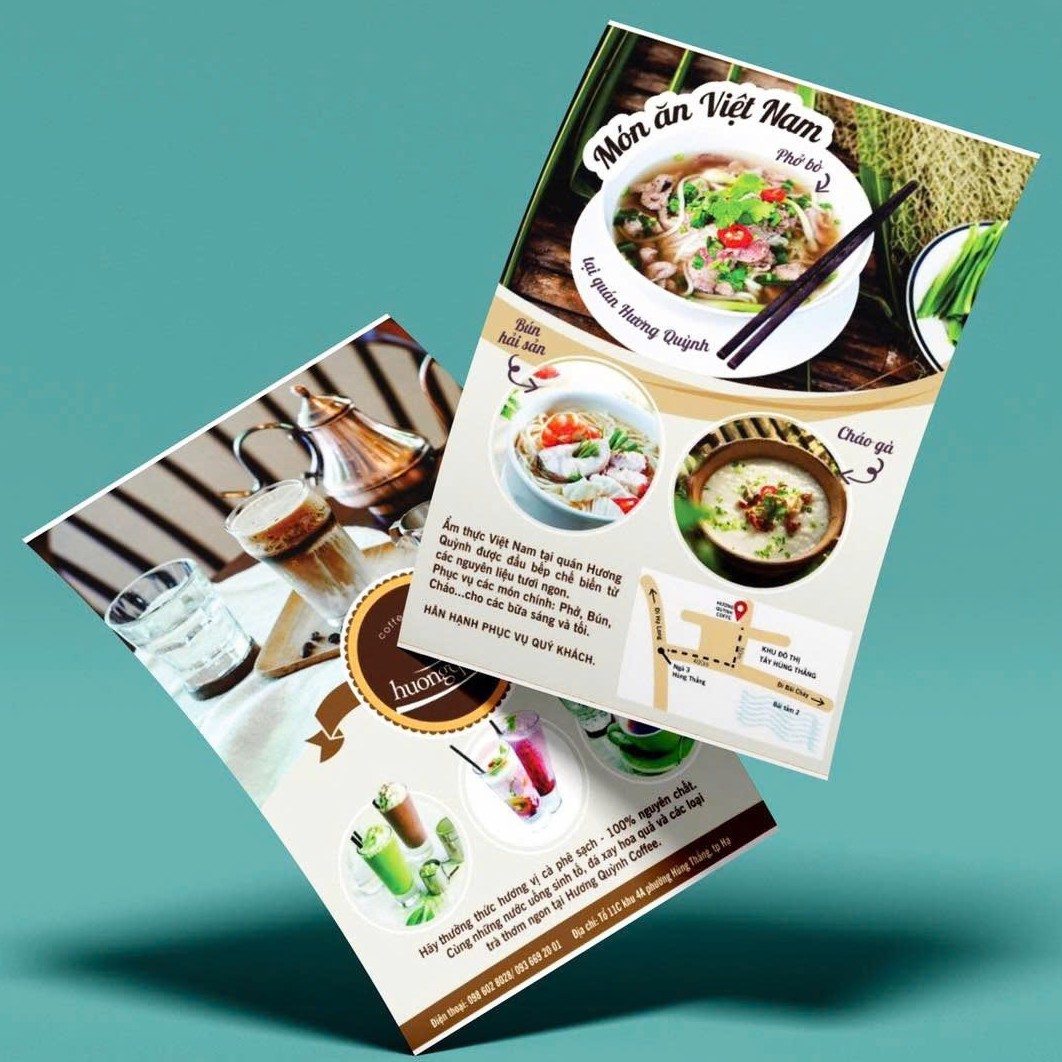 Mẫu tờ gấp cho trung tâm giáo dục