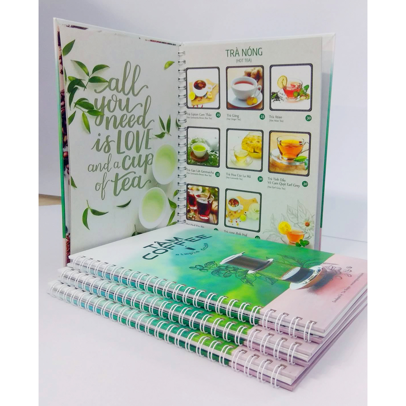 Mẫu thiết kế menu ẩm thực đẹp tại Thới An