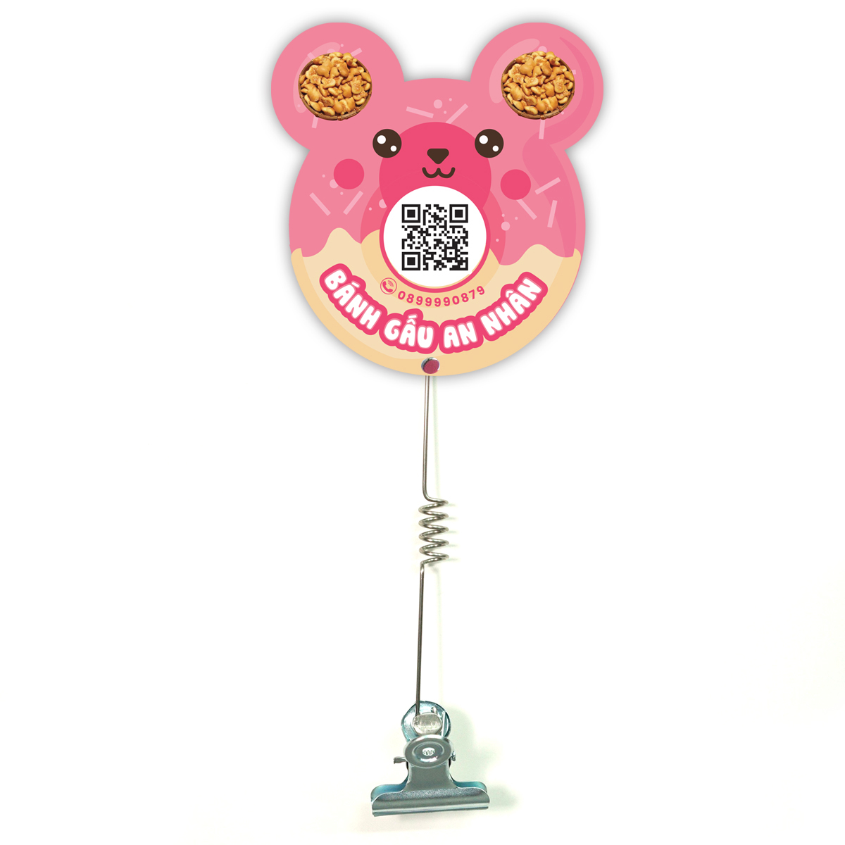 Wobbler quảng cáo sản phẩm mới tại cửa hàng