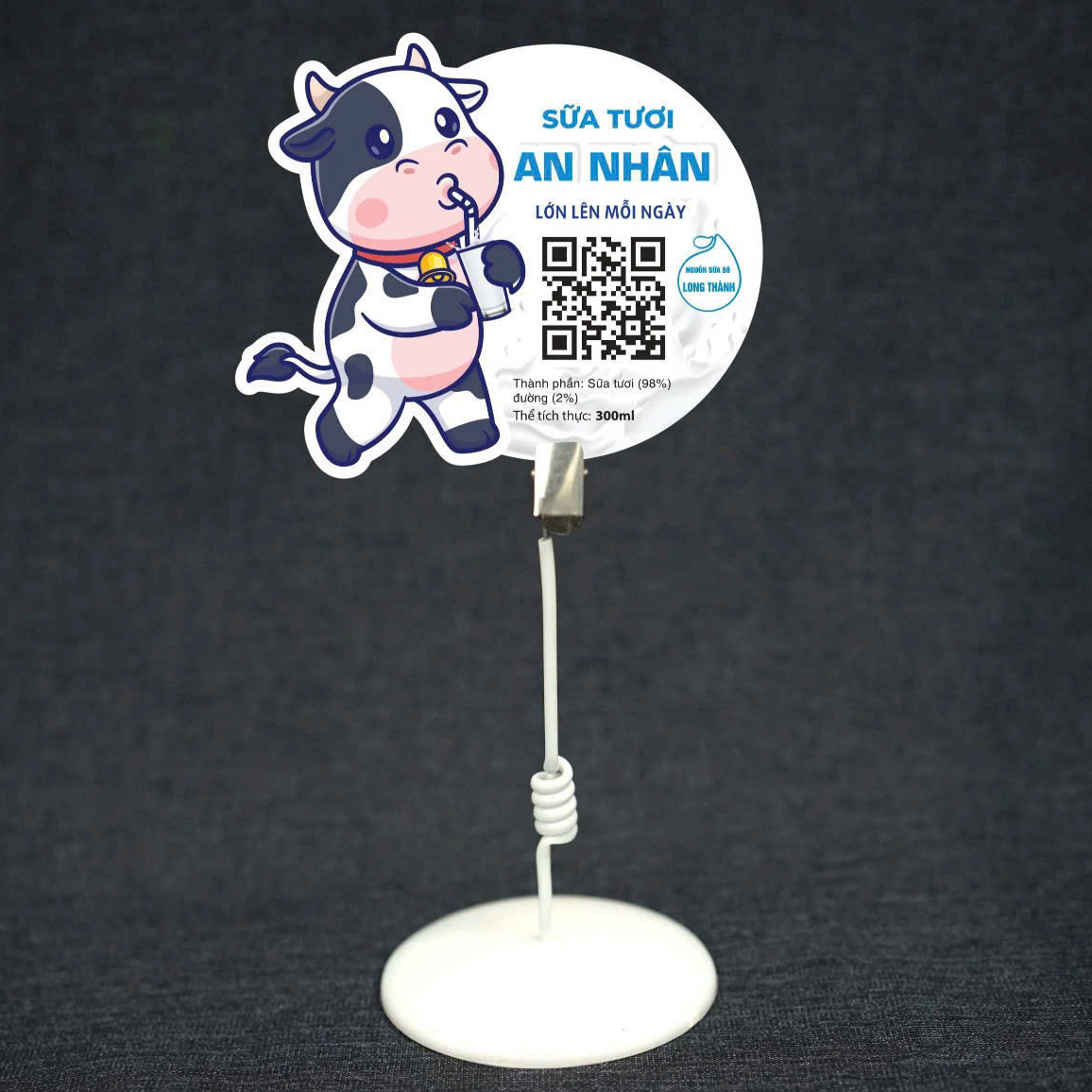 Wobbler giấy in offset sắc nét