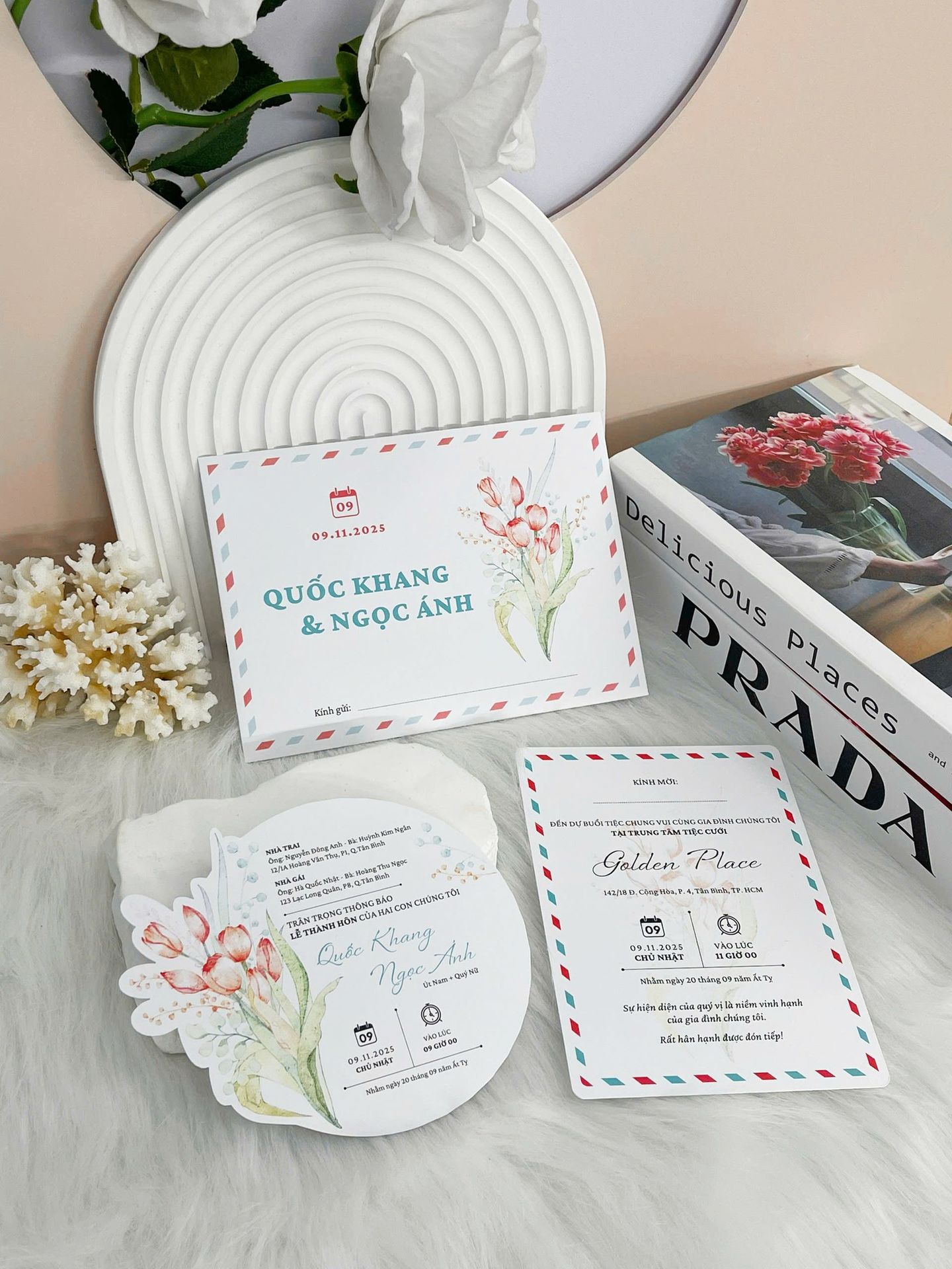 Khám phá các mẫu thiệp cưới 3D đẹp nhất, mới nhất năm 2025