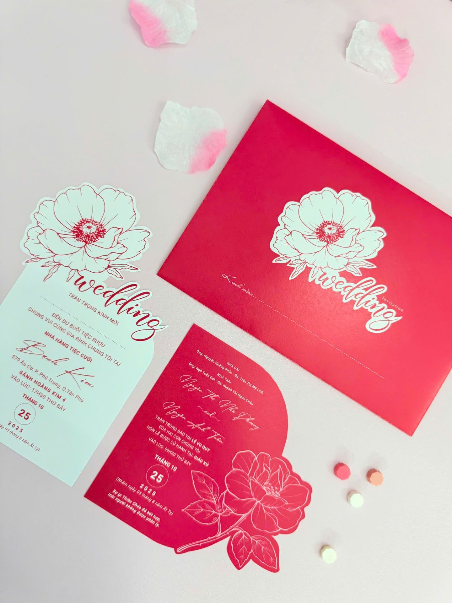 Bộ sưu tập thiệp cưới đẹp tại In An Phúc