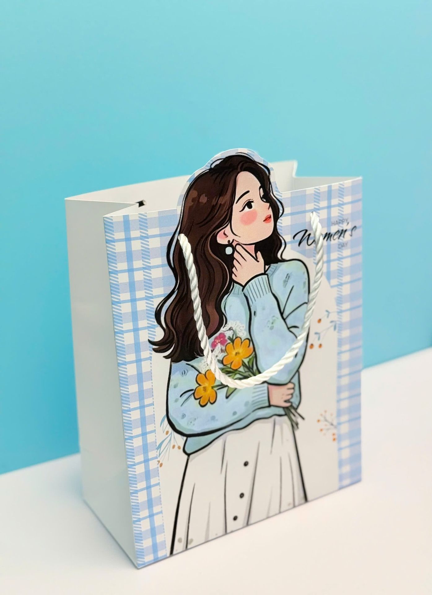 Mẫu túi giấy mini in màu chuẩn tại In An Phúc.