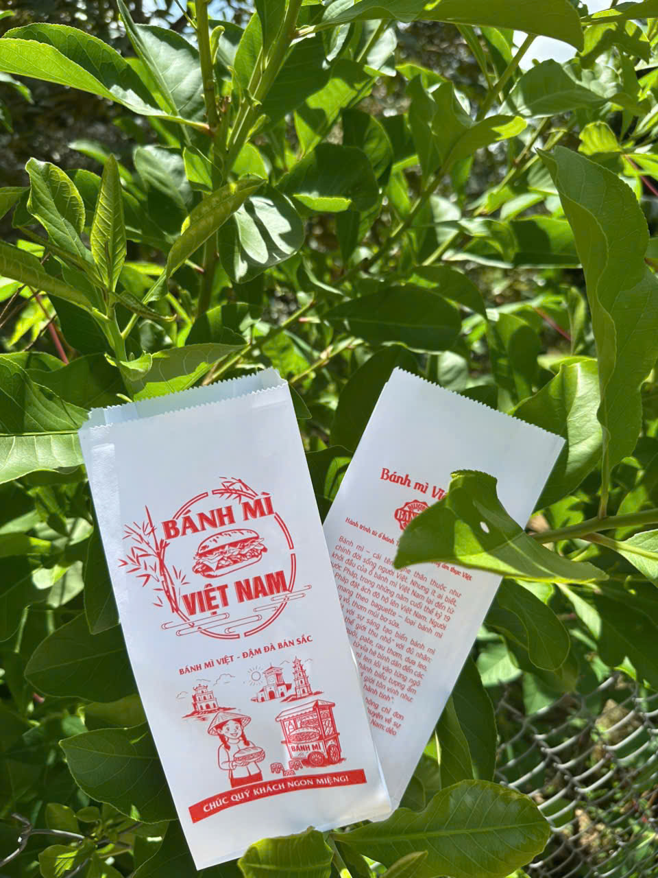 Túi giấy bánh mì bền chắc chống thấm