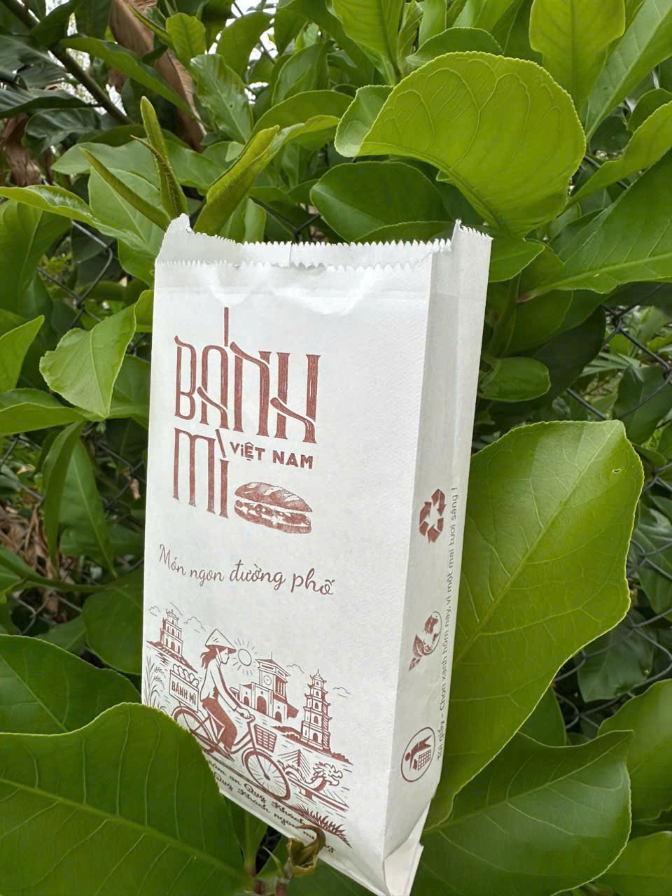 In túi giấy bánh mì chất lượng cao