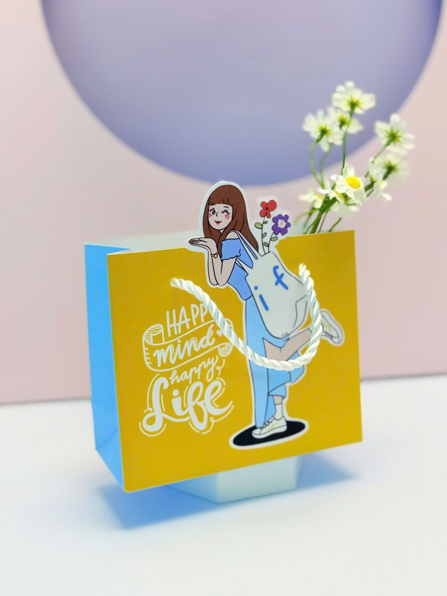 Quy trình in túi giấy mini chuyên nghiệp tại xưởng.