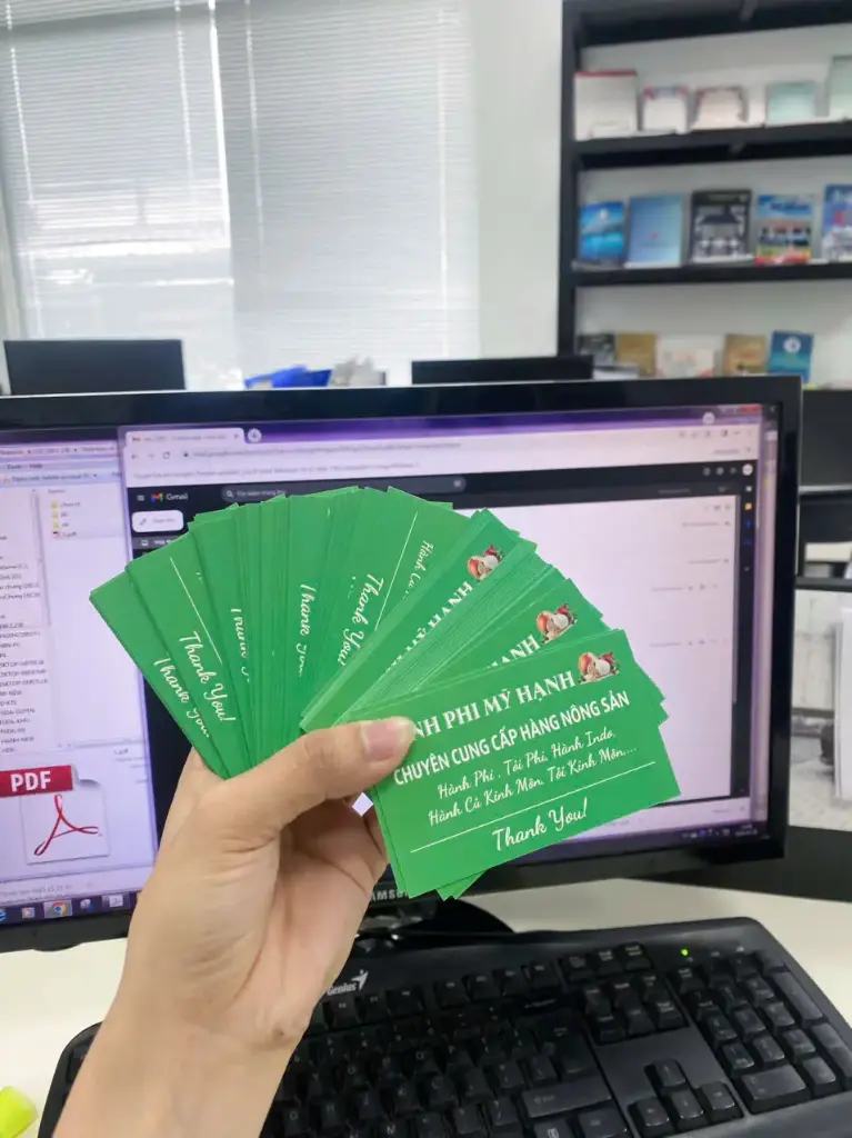 Bảng giá in danh thiếp số lượng nhiều