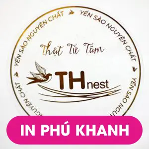 100 con Decal nhựa trong