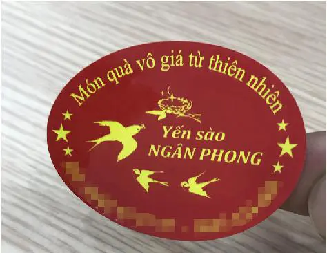 100 con Decal giấy