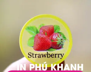 100 con Decal nhựa trắng