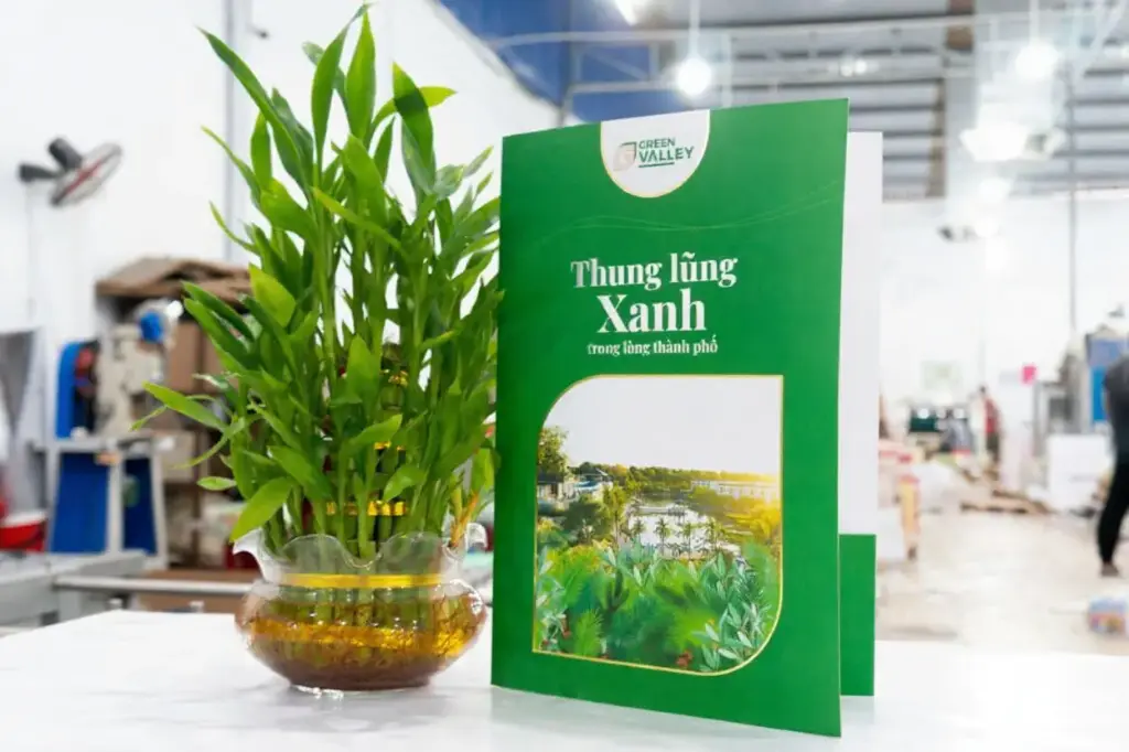 Báo giá in Folder Hộp, C300, gáy 0.5cm, cán màng bóng