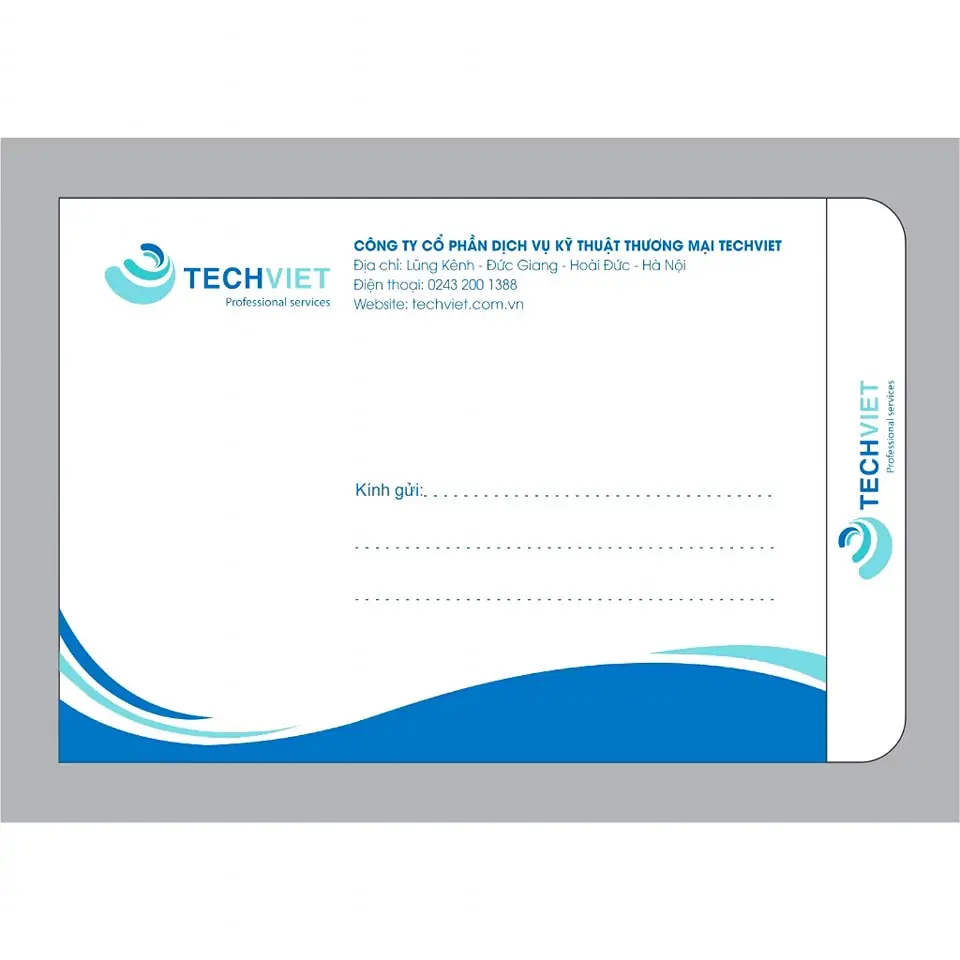 200 Bao thư A4 25x35 nắp 3cm, giấy Fort 120gsm