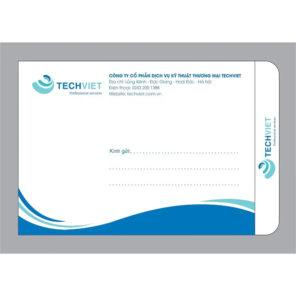 300 Bao thư A4 25x35 nắp 3cm, giấy Fort 120gsm